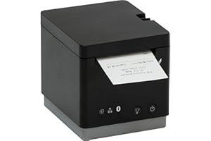 Star Micronics mC-Print2 2-inch Ethernet (LAN) / USB / Bluetooth / Lightning Thermal POS Printer with CloudPRNT, Peripheral Hub, Cutter, and External Power Supply - Black, 3 (39653110)