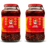 Lao Gan Ma Spicy Chili Crisp Hot Sauce Family/Restaurant Size 23.63 Oz (670g) Pack of 2