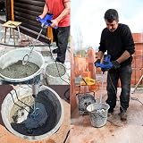 Banas 2600W Portable Electric Mortar Mixer 6 Speed 220V Cement Plaster Grout view 7