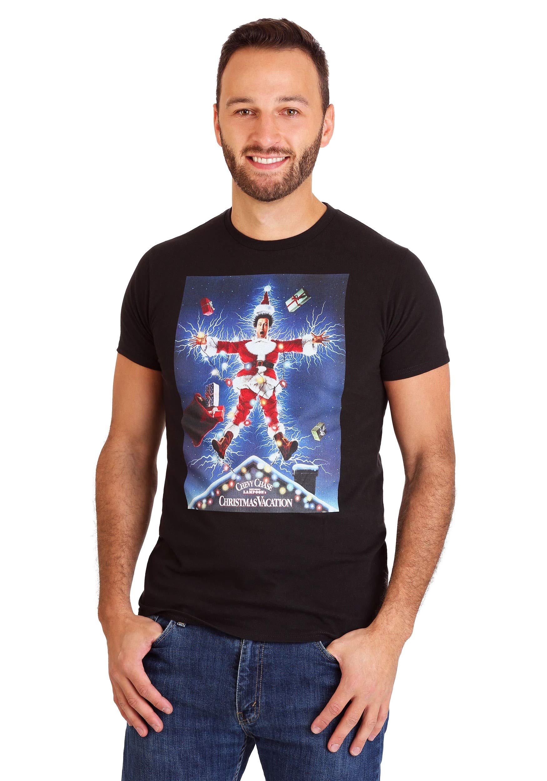 Christmas Vacation S Black T Shirt  Kitilan