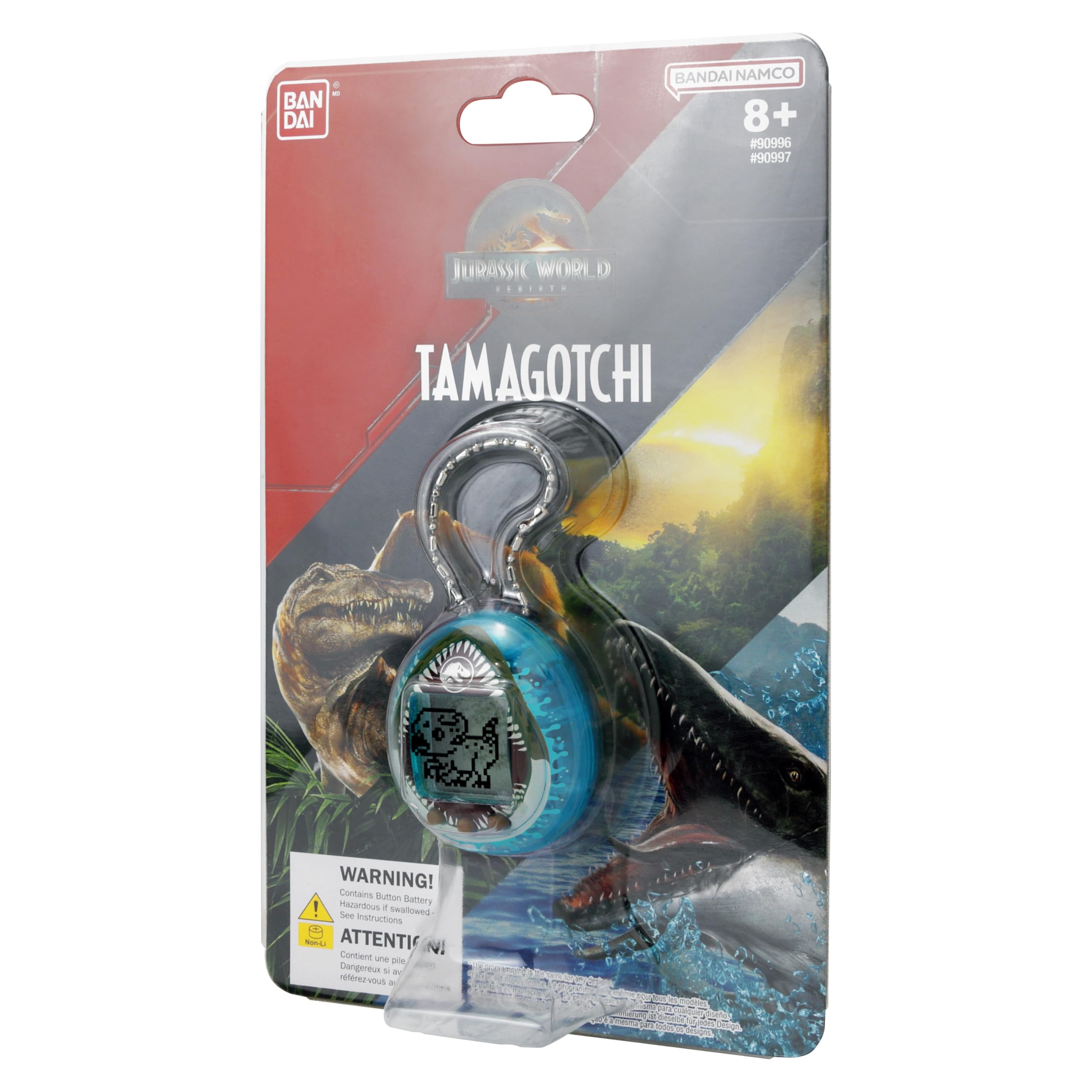Tamagotchi Nano x Jurassic World Rebirth - Mosasaurus