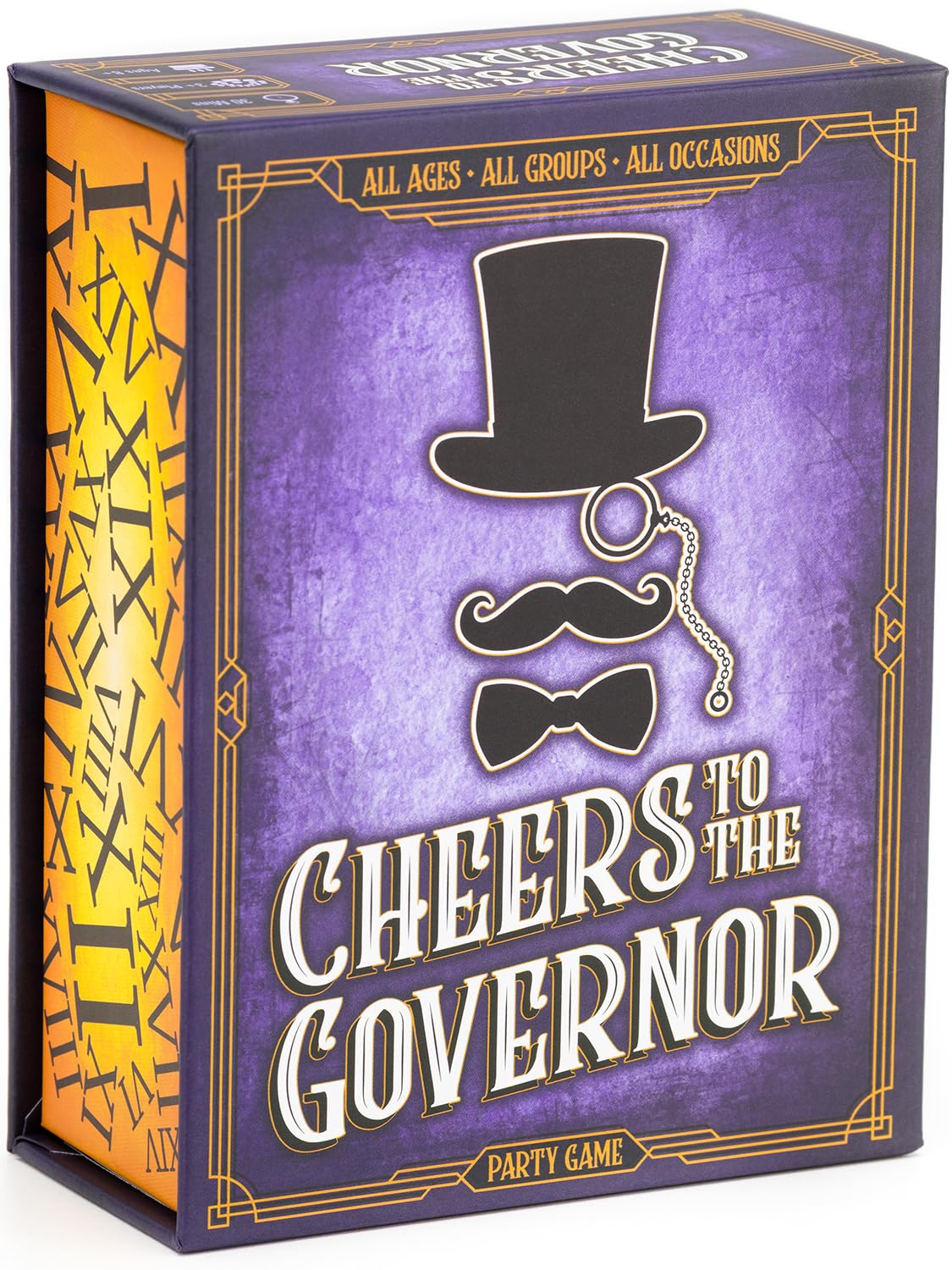 Lost Boy Entertainment Cheers To The Governor - Party Games - for Kids 8 and Up - for Adults - Family Game Night - Card Games - Travel