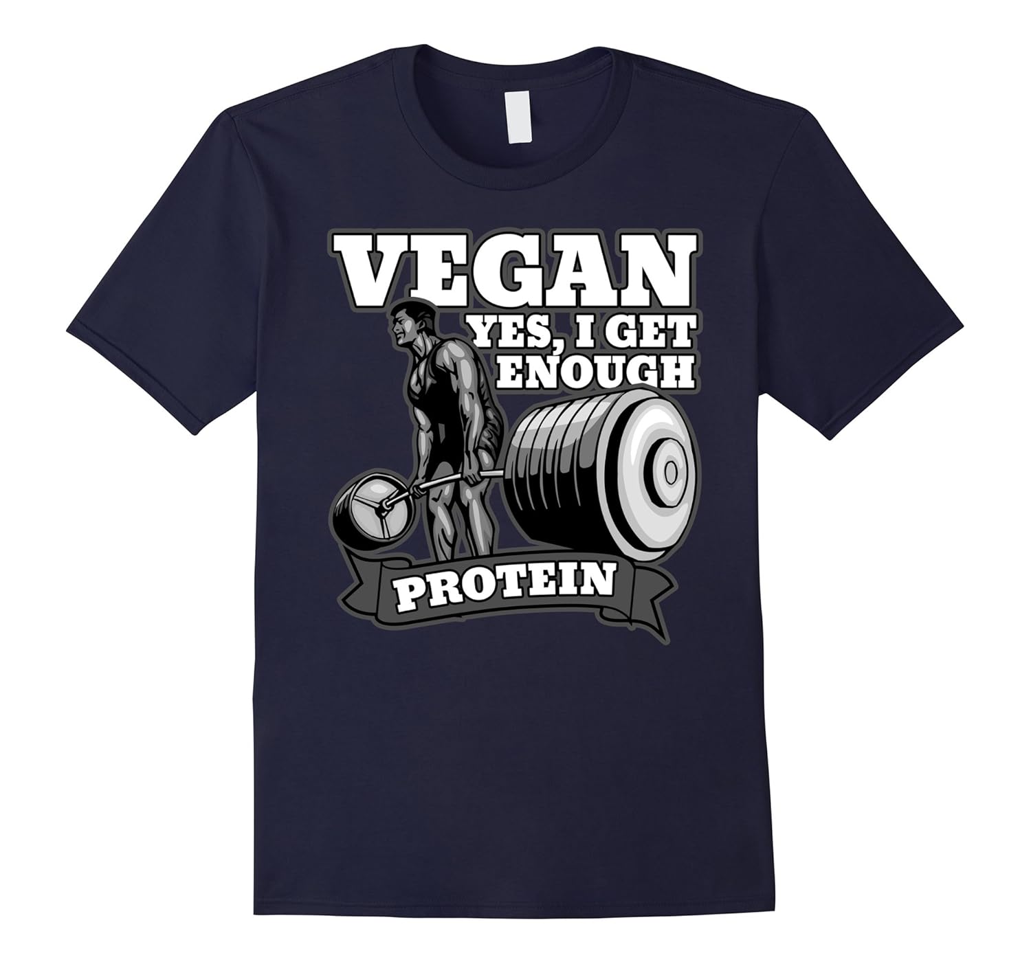 Vegan Bodybuilder Shirt Protein-ANZ