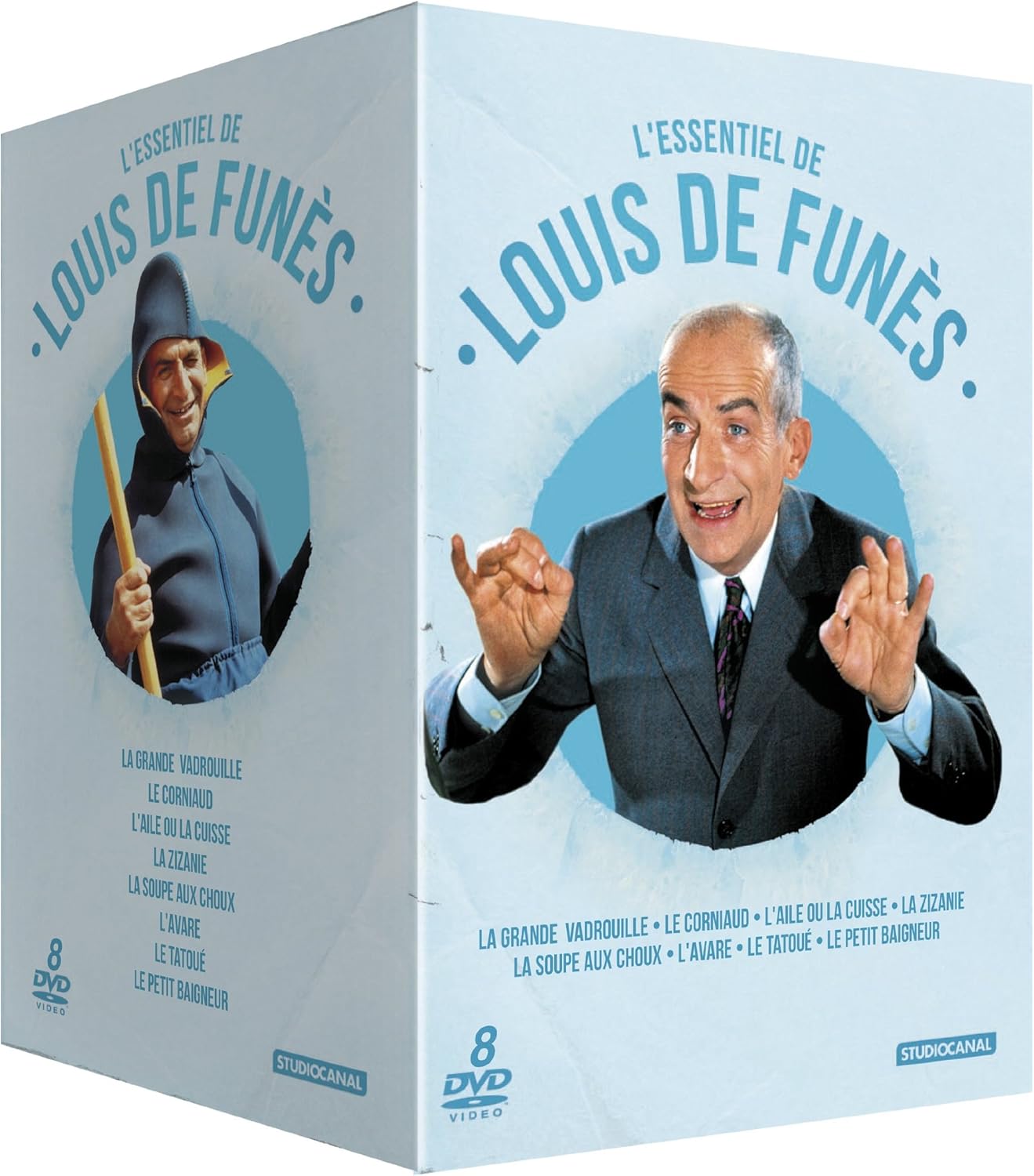 Film Louis De Funes Et Coluche L'Essentiel de Louis de Funès-Coffret 8 DVD: Amazon.fr: Louis de Funès