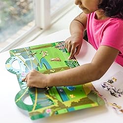 Melissa & Doug Puffy Sticker Activity Books Set of