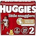 Huggies Size 2 Diapers, Little Snugglers Baby Diapers, Size 2 (12-18 lbs), 29 Count