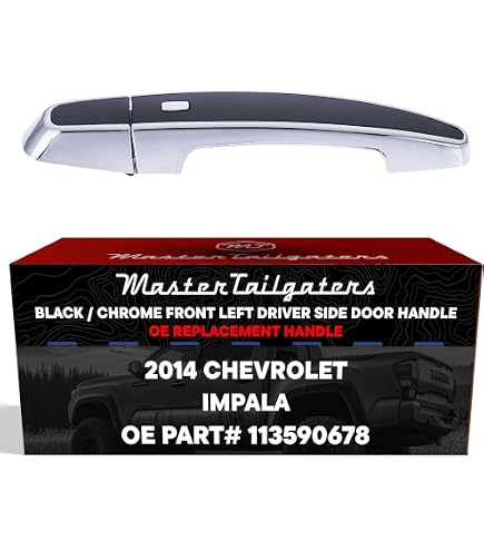 Amazon.com: Master Tailgaters Exterior Door Handle Black/Chrome