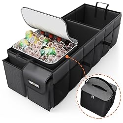 HOTOR Trunk Organizer for Car & SUV, Sturdy Car