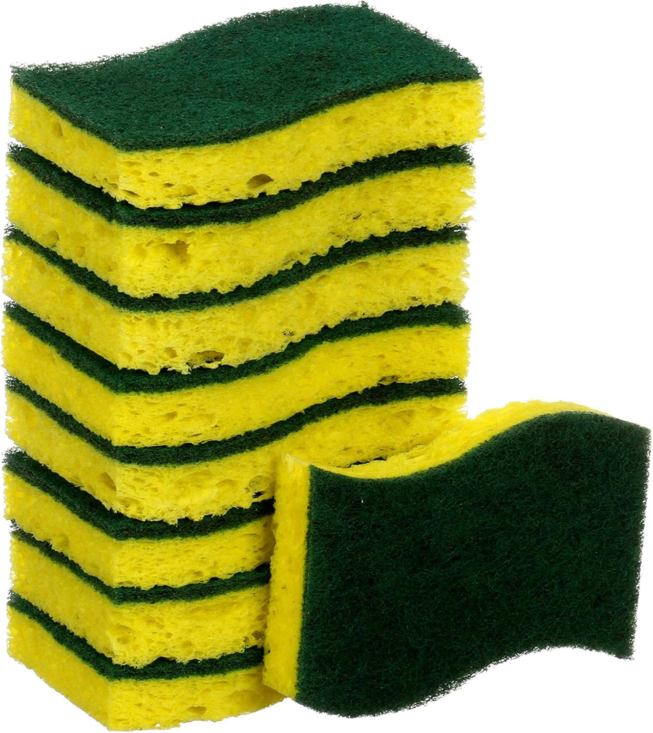Scotch-Brite Heavy Duty Scrub Sponges, 9 Scrub Sponges, Stands Up to Stuck-on Grime: Health & Personal Care