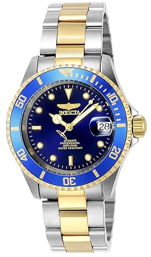 Invicta Men's Pro Diver 40mm Steel and Gold Tone Stainless Steel