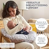 Niimo Nursing Pillow 100% Cotton Cover Ergonomic Baby Feeding Pillow view 2