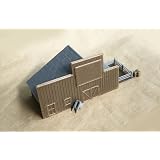 Old West Saloon Gebäude Für Modelleisenbahn Z-Scale – 3D-gedruckt, Aus Kunststoff