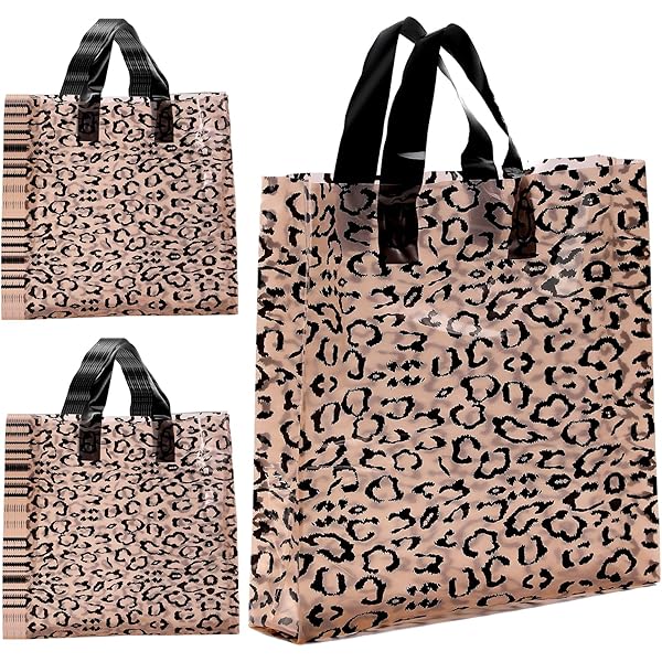 150 Pack Boutique Shopping Bags - 10x13 Inch Plastic Merchandise Gift Bags With Handles For Retail