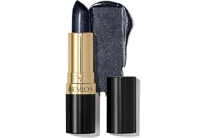 REVLON Lipstick, Super Lustrous Lipstick, Creamy Formula For Soft, Fuller-Looking Lips, Moisturized Feel in Mauves & Trends, Midnight Mystery (043) 0.15 oz