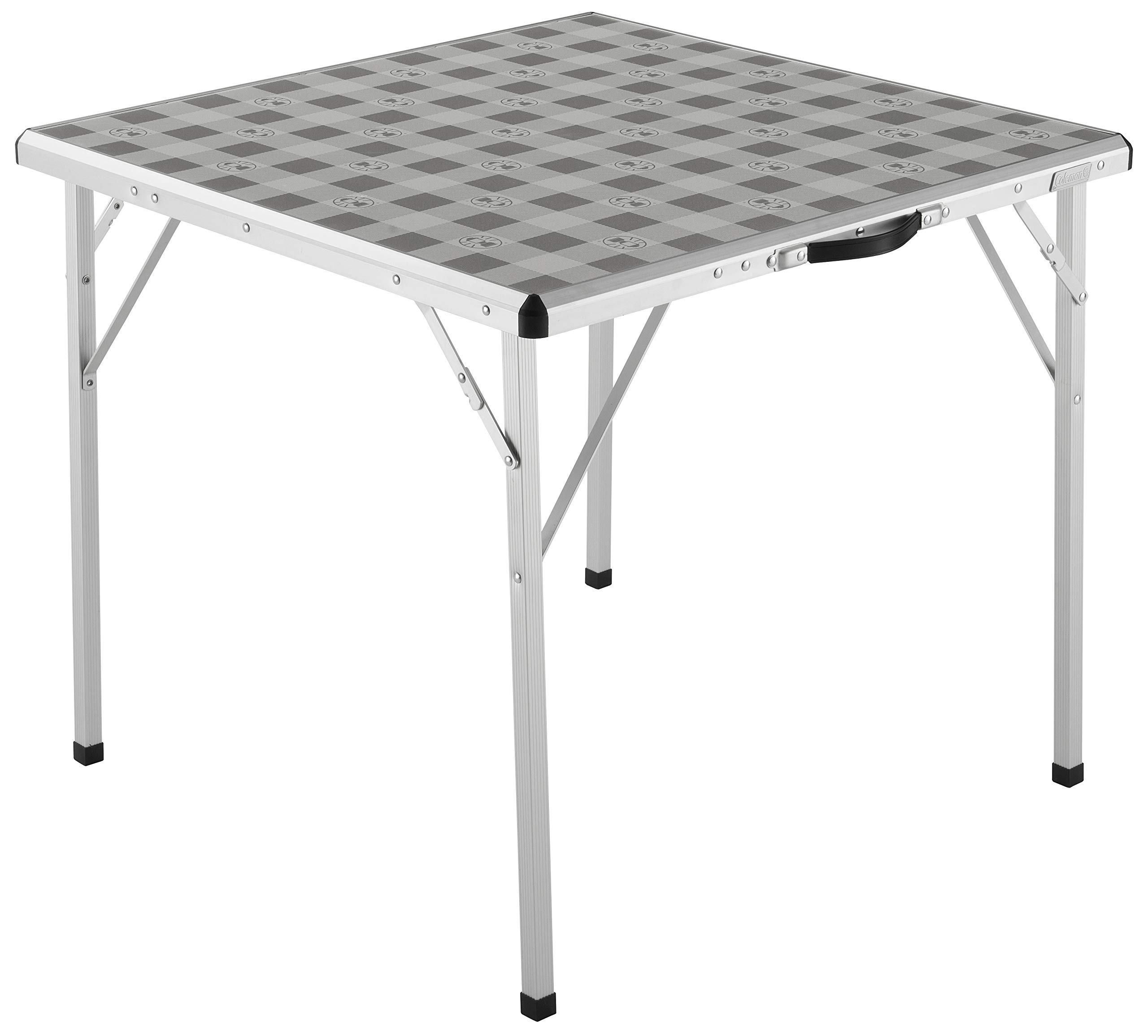 Coleman Square Folding Camping Table - Grey, 80 x 80 x 70 cm