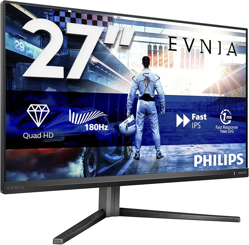 Philips Evnia 27M2N5500 27 inch QHD 180 Hz FreeSync Premium G-Sync HDR400