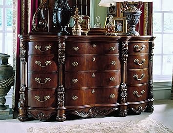 Amazon Com Pulaski Edwardian Dresser Kitchen Dining