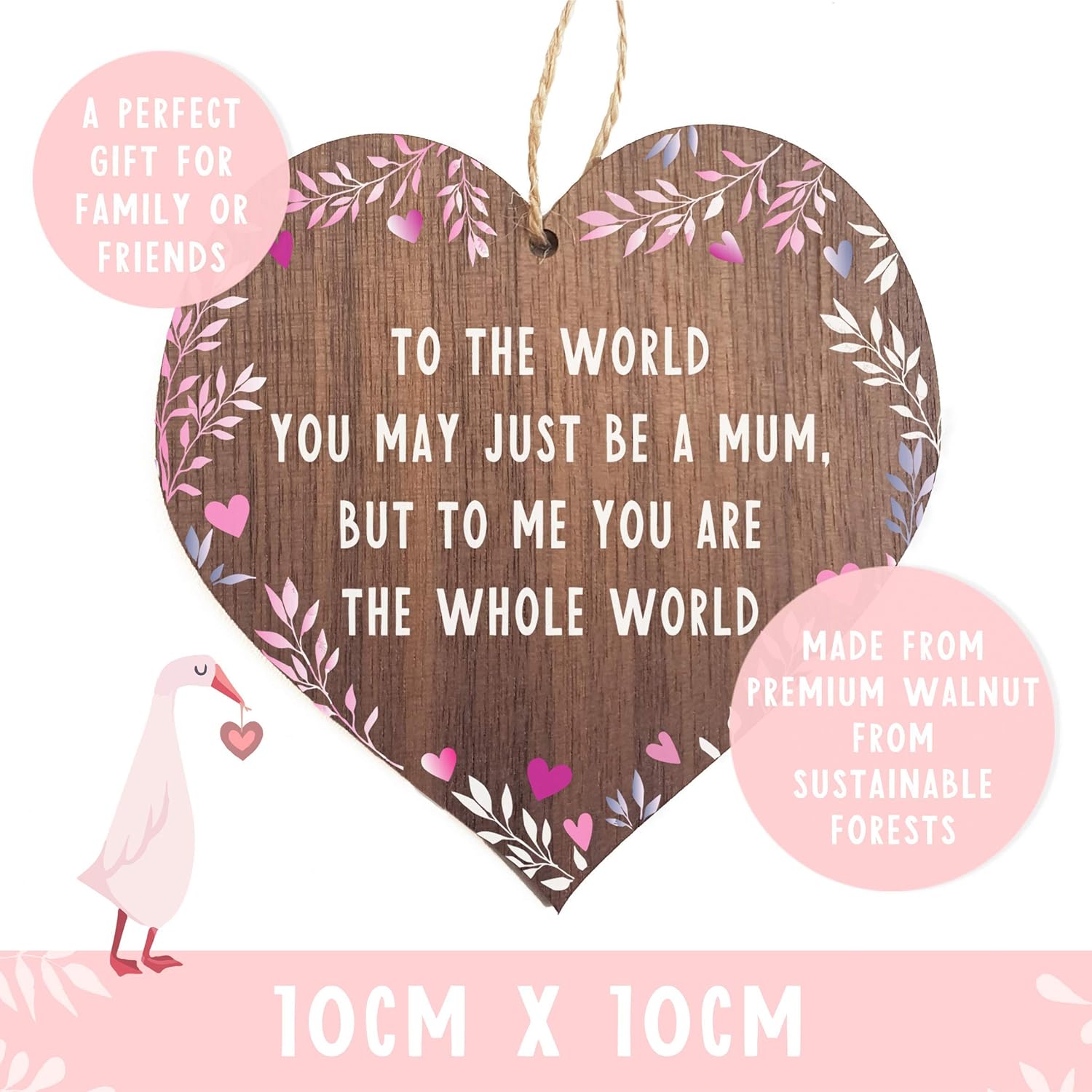 mum wooden plaques