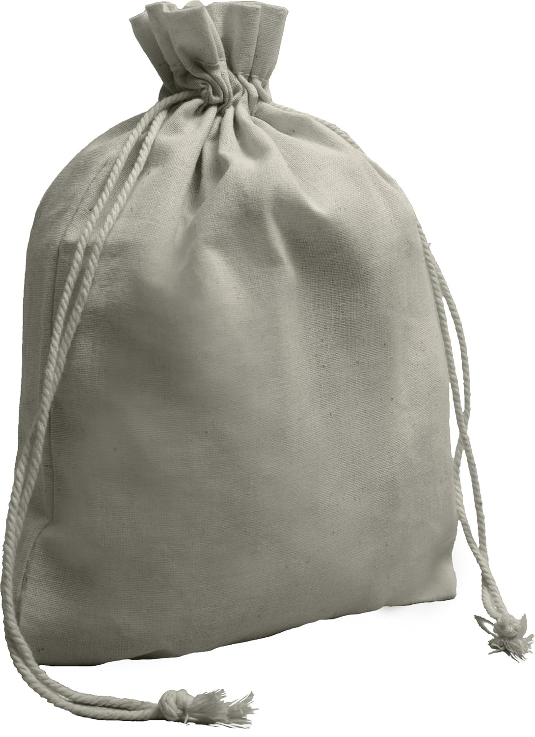 Paquete con 12 bolsas 100% de algodón de manta con cordón.: Amazon ...