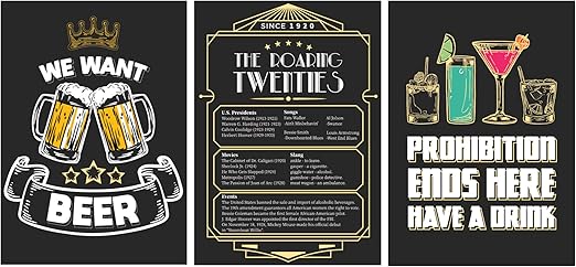 Amazon Com Scene Yourself Roaring 20s Party Decorations 11 7
