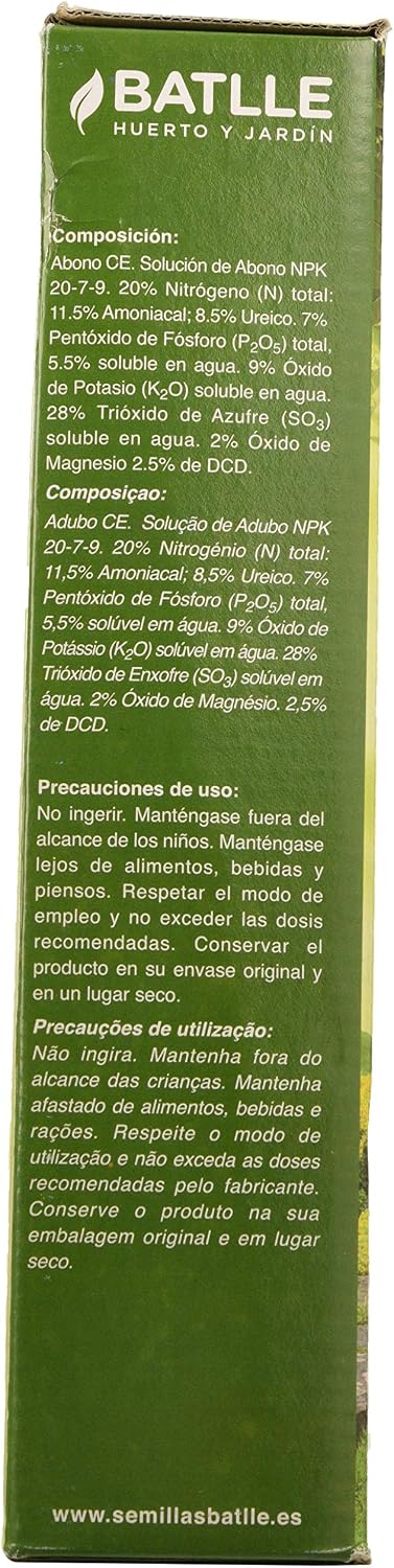 Seeds Batlle 710700unid Lawn Fertilizer, 1.5 kg - Image 5