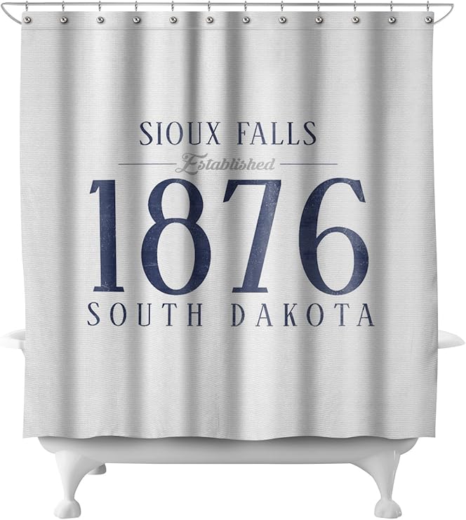 Amazon Com Sioux Falls South Dakota Established Date Blue