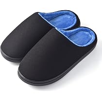 Amazon.com | POSEE Mens Slippers Memory 