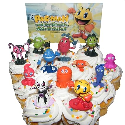 Buy Pac Man And The Ghostly Adventures Deluxe Mini Cake Toppers