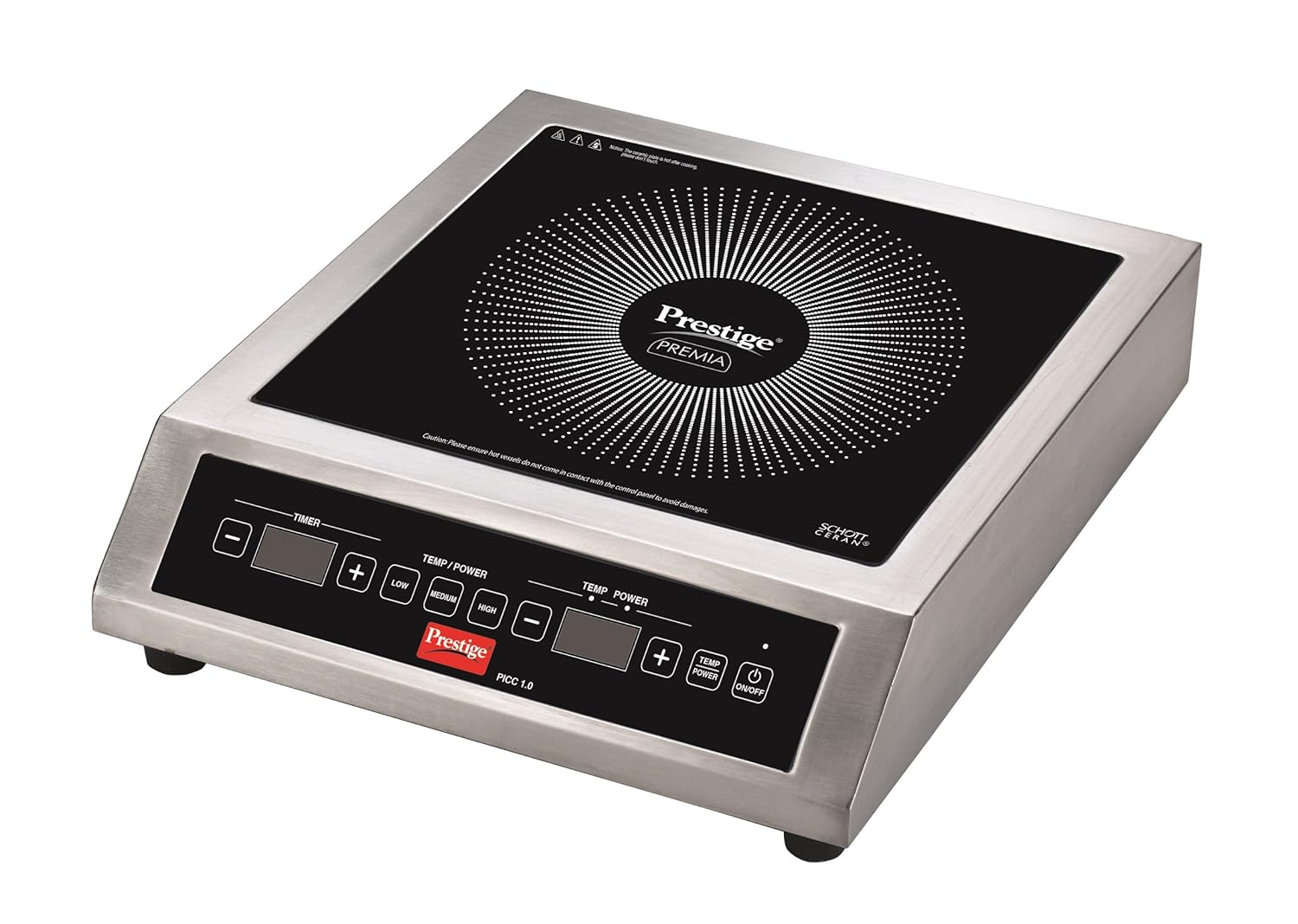 Buy Prestige Premia Picc 1 0 3500 Watt Induction Cooktop Online At