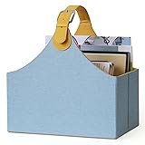 EZDeco Magazine Rack,Foldable Magazine