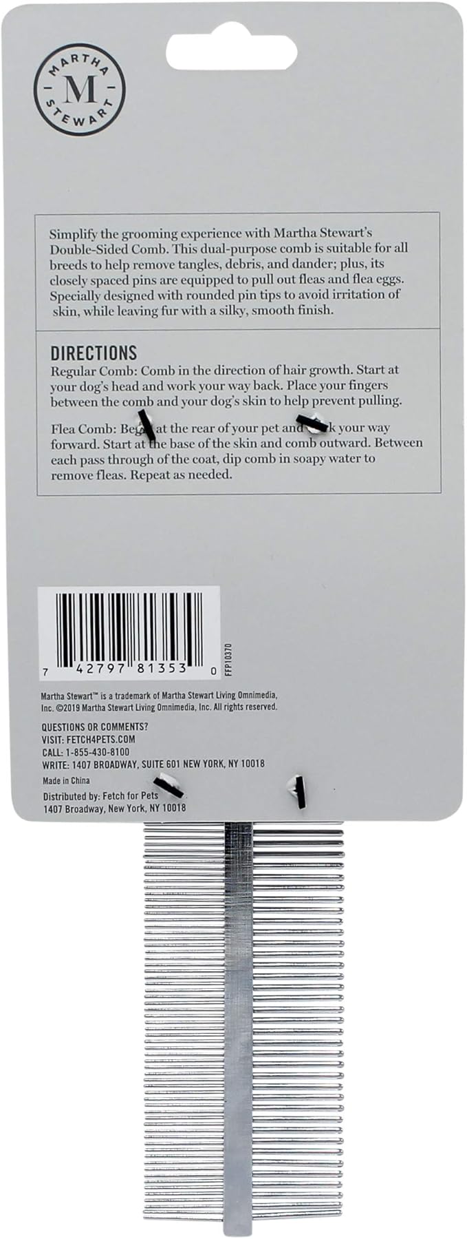 martha stewart dog brush