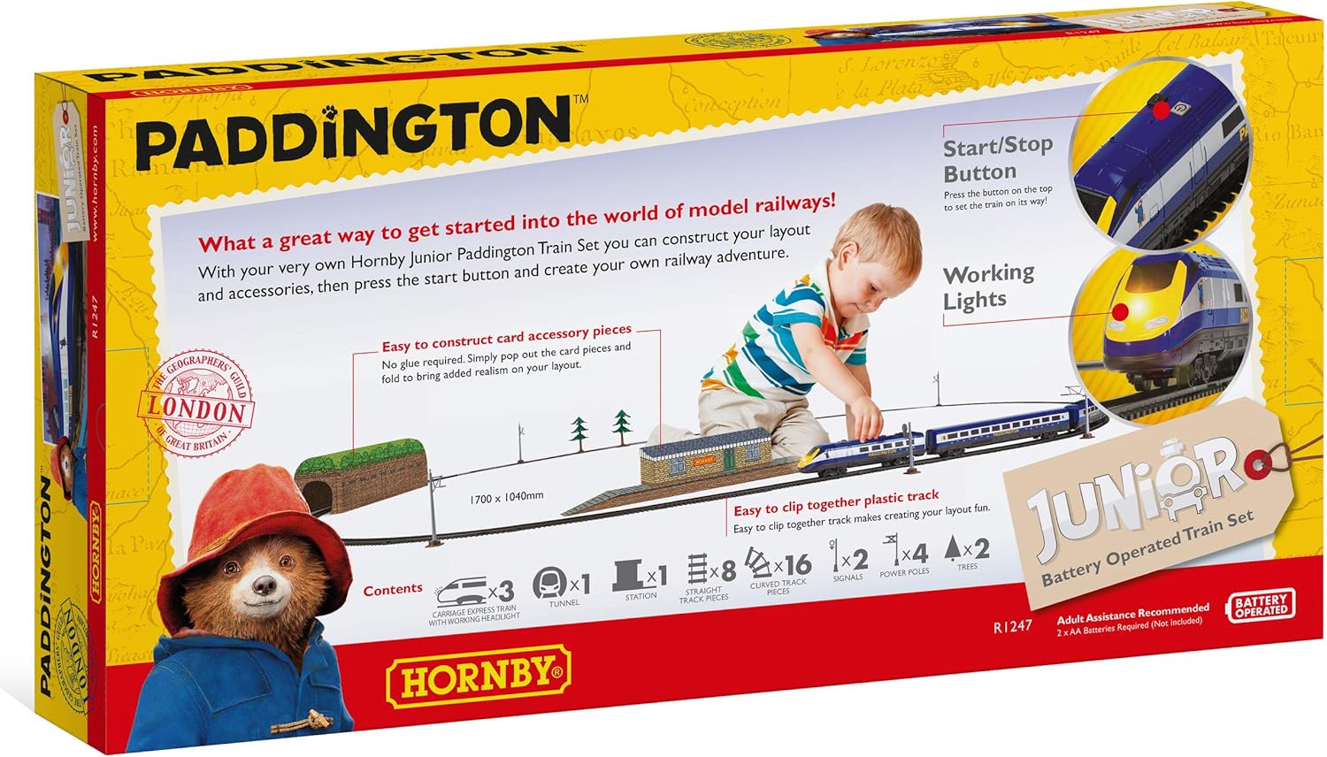 hornby paddington train set