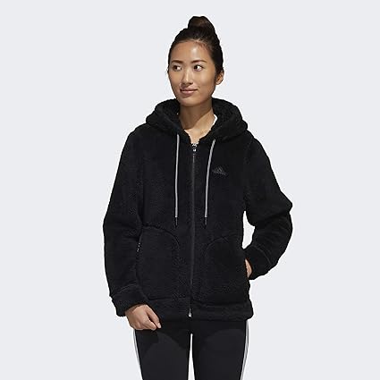 adidas sherpa winter hoodie