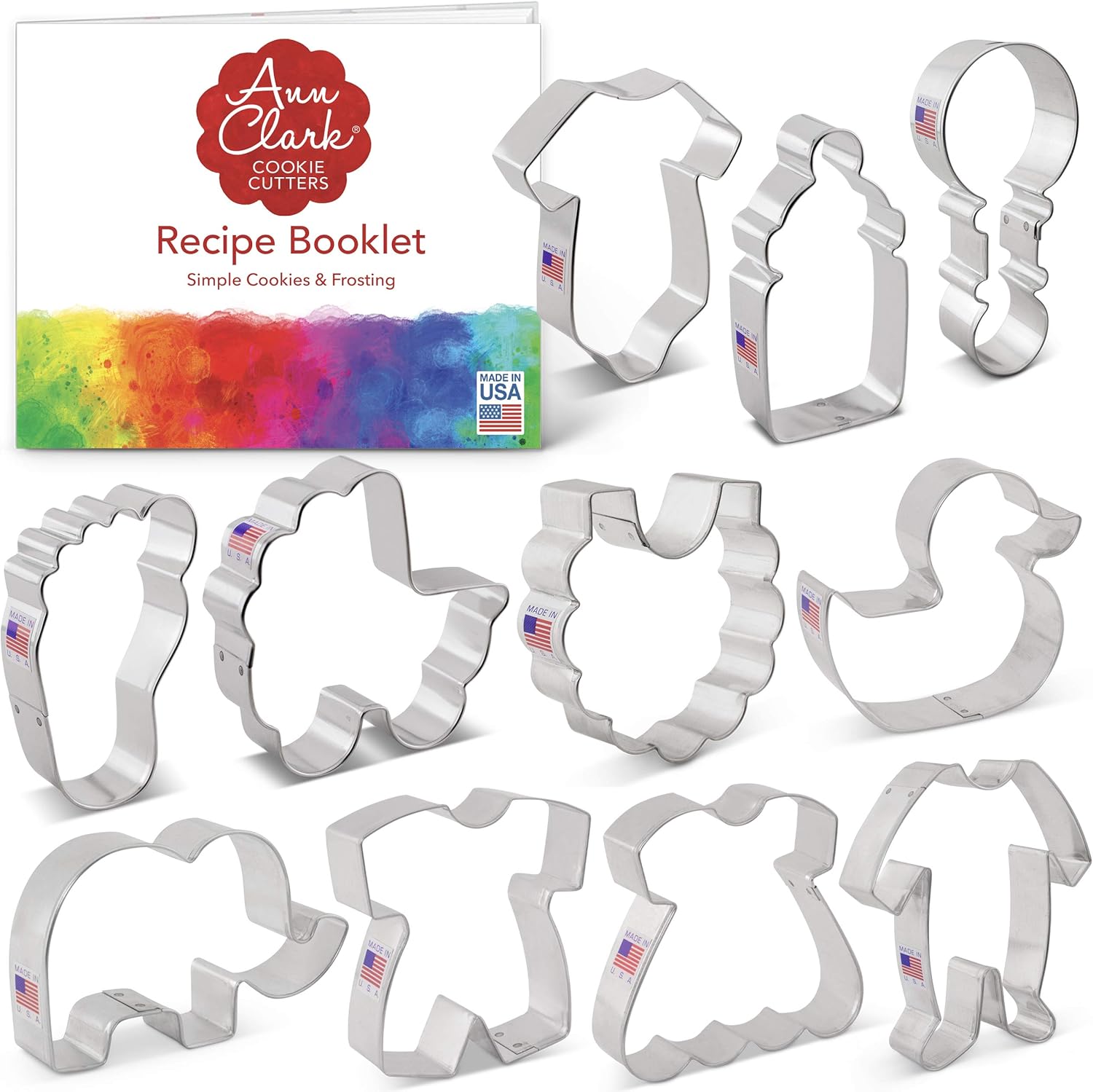 Baby Shower Cookie Cutter Set Ann Clark Cookie Cutters 5 Piece Baby