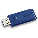 Verbatim 2GB USB 2.0 Flash Drive - Cap-LESS & Universally Compatible - Blue - 97086