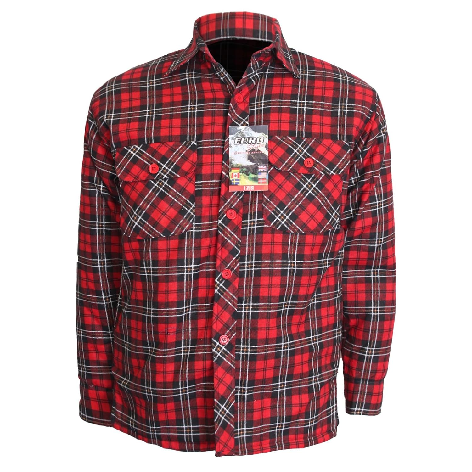 fast shipping Apparel Mens Flannel 