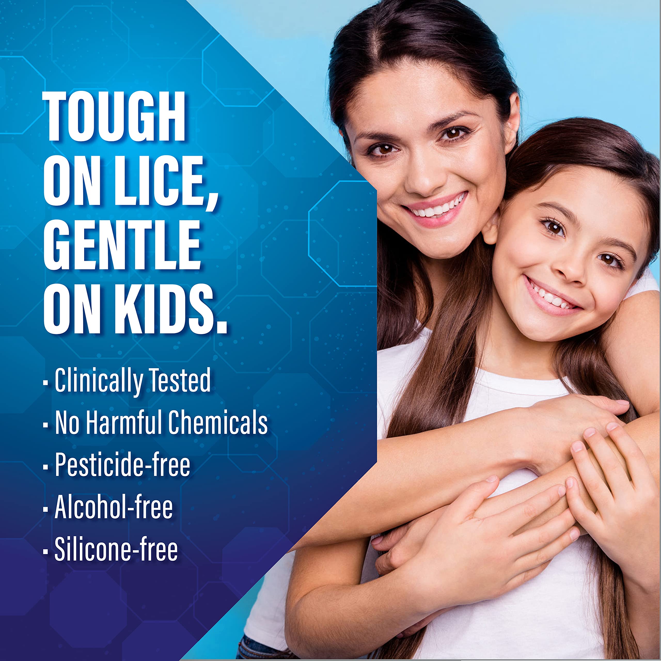 RID Super Max 4-in-1 Lice Removal Treatment Kit, Kills Super Lice & Eggs + Immediate Lice Defense, Pesticide-Free, Includes Nit Removal Comb