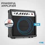 MAX Max SHOWKIT Beginner Electric Acoustic Guitar Starter Kit 40W Amp Natural view 3