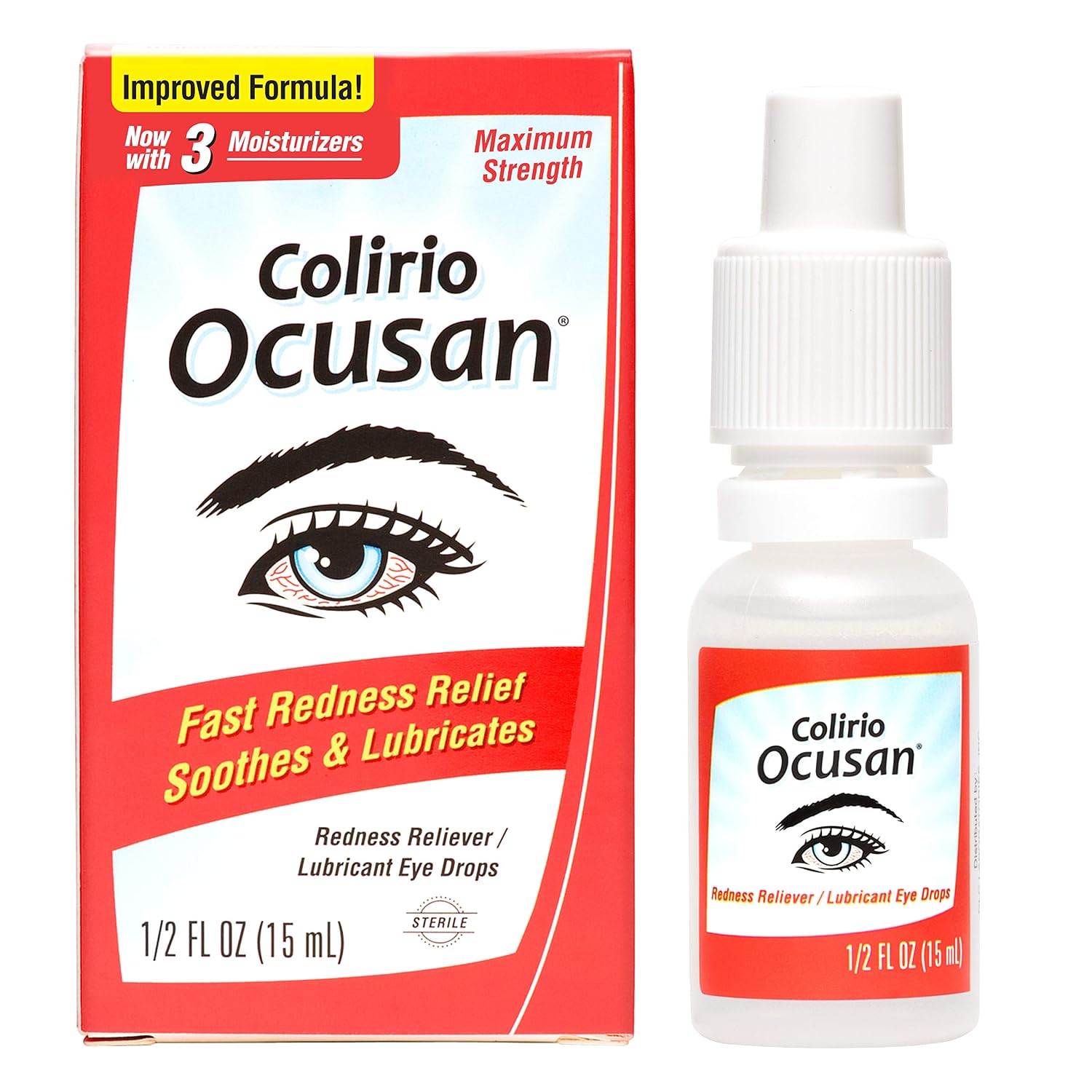 Colirio ocusan Eye drops 0.5oz (324286151912)
