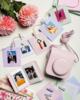 INSTAX Mini 12 Accessory Kit Blossom Pink Camera Case Photo Album Cards Pegs view 7