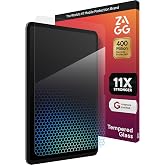 ZAGG XTR4 Screen Protector for iPad Pro 13" (M5)/ Pro 13" (M4) - 11X Stronger Tempered Glass, Blue Light Filter, Anti-Reflective, Ultra Smooth, Easy Install, Recycled Materials