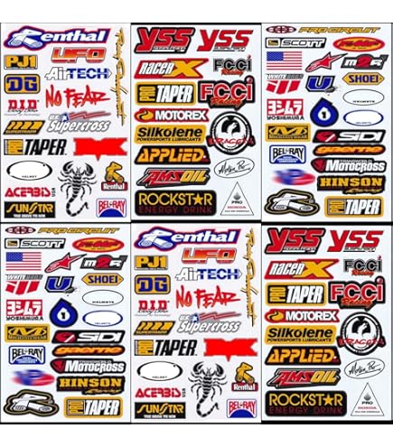 soundsports Sticker Muffler マフラー FMF Exhaust Replacement Decals Powercore 2.1 Shorty Wrap