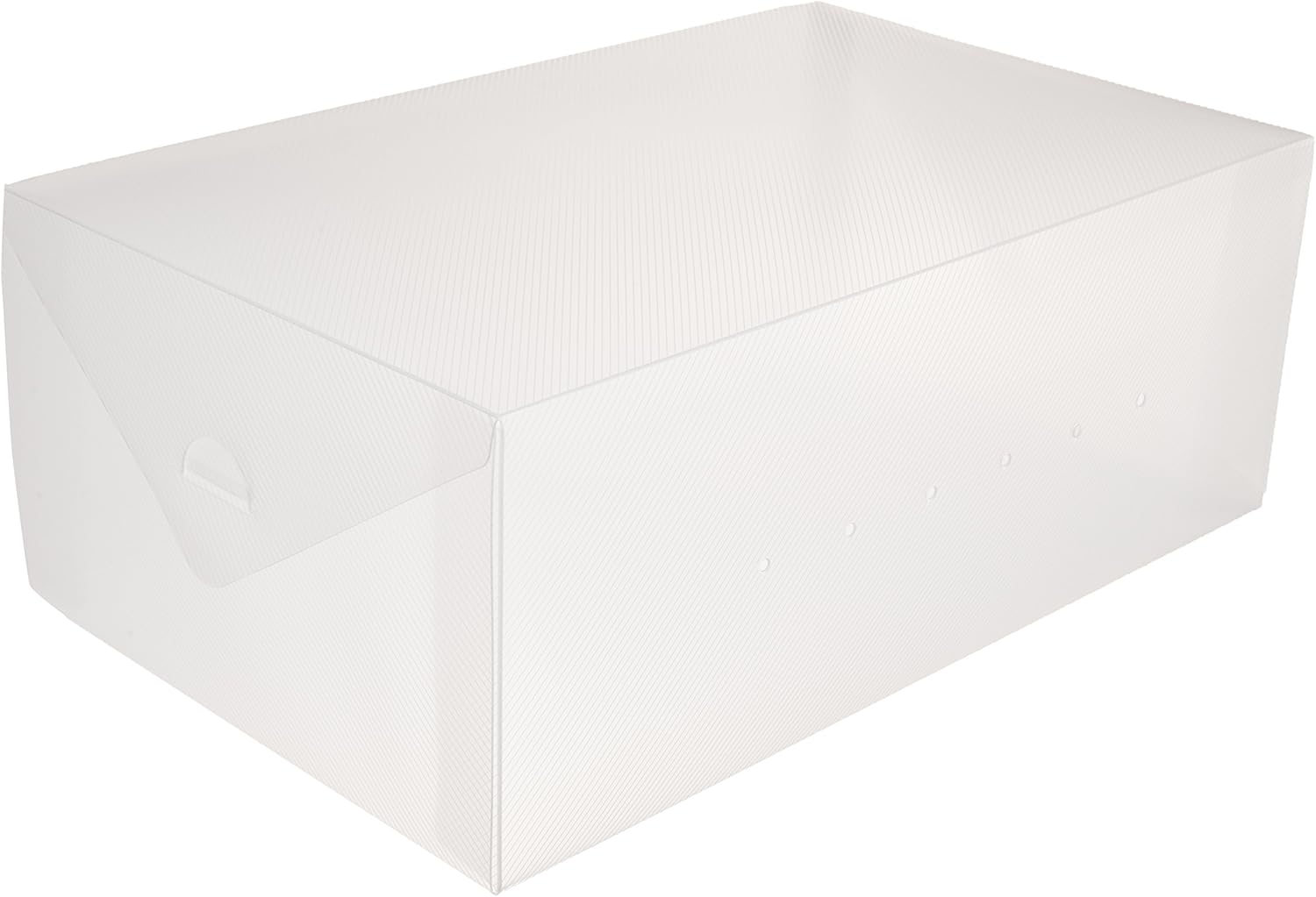 Greenco Clear Foldable Shoe Storage Boxes-10 Pack-: Home & Kitchen
