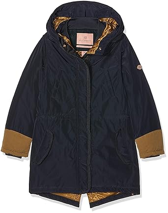 Scotch & Soda Mädchen Jacke Hooded Parka in Technical Quality