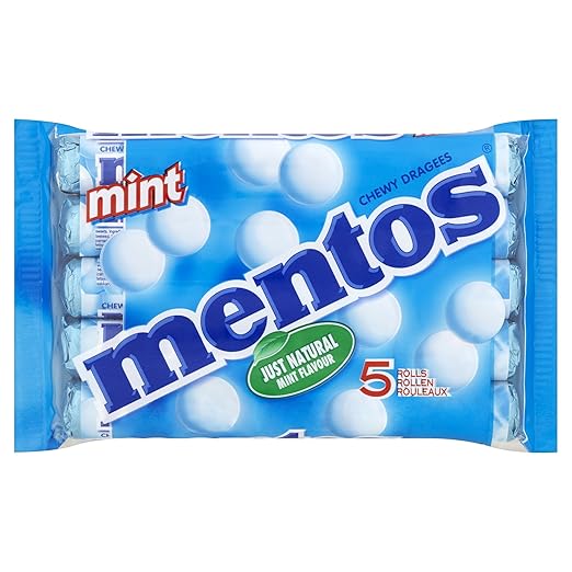 Mentos Mint 5 Pack (Pack of 6, total 30 units) Amazon.co.uk Grocery
