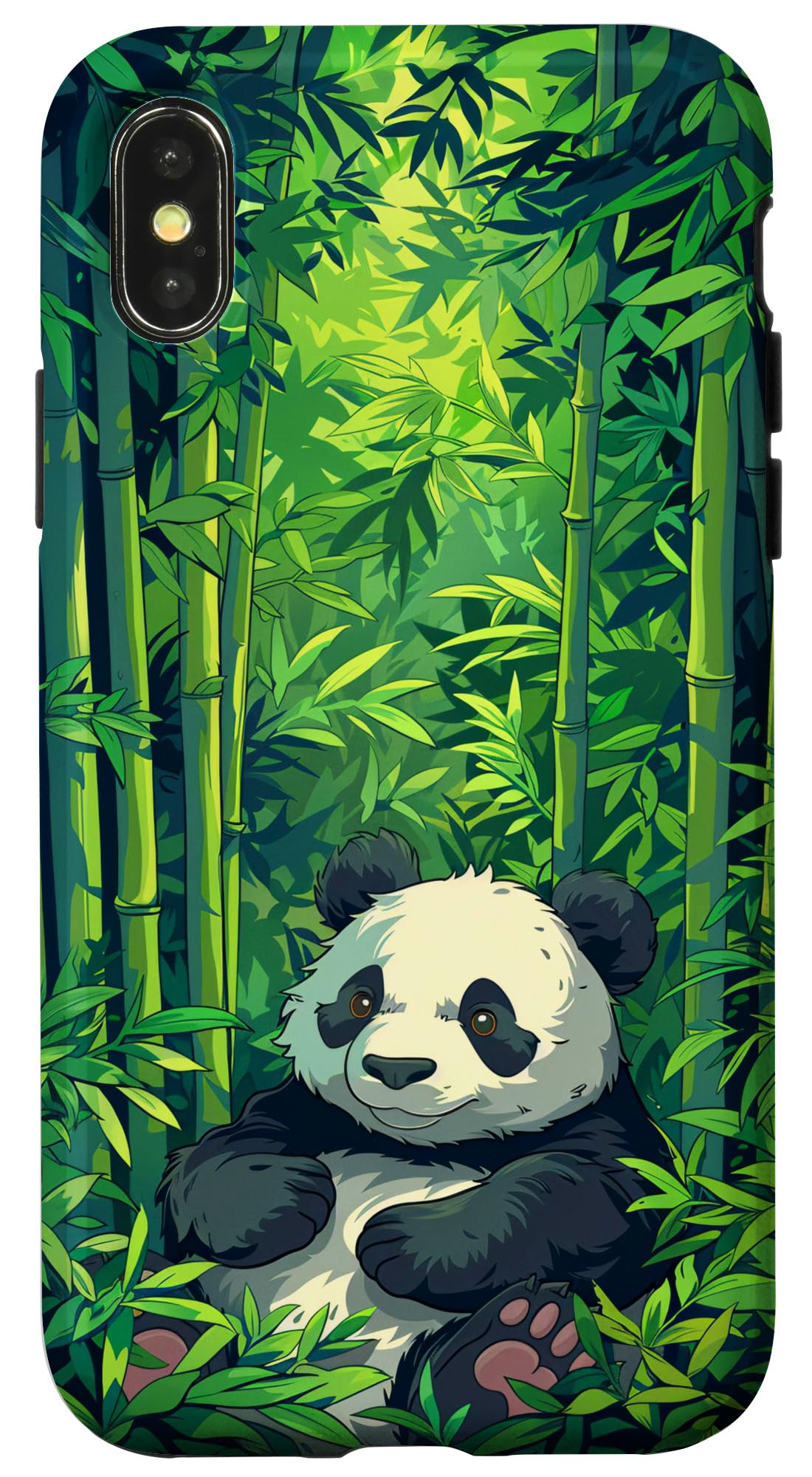 Cute panda phone Case for iPhone X/XS