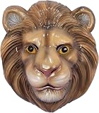 Forum Deluxe Jungle Lion Nose Costume Mask – Latex Rubber, Unisex, Multi-Color