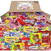 Bulk Candy Individually Wrapped, Halloween Candy, 5lb | 5lb of Individually Wrapped Party Variety Mix, Kid's Favorite Sweets Giant Assorted Classic Candies, Goodie Bag