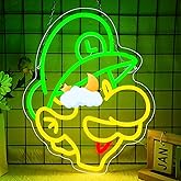 Gaming Neon Sign for Wall Decor Game LED Neon Lights Anime Wall Art Decor Gaming Light Up Signs for Game Room Boys Room Man Cave Gaming Neon Signs Gifts for Men Kids Gamers Size 16.1 * 12.8 in(XD152)