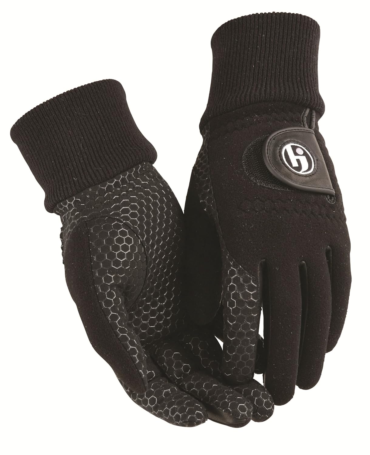 HJ Glove Men's Black Winter Xtreme Golf Glove, Medium